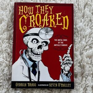 Scholastic How They Croaked Book - Red and White